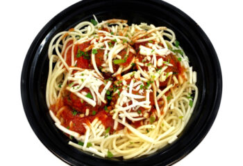 Italian Meatballs over Noodles