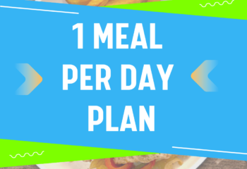 1 Meal a Day Plan