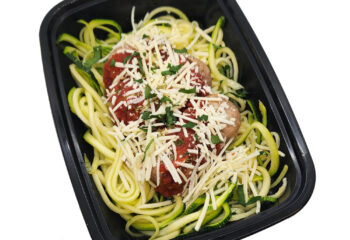 Zoodles and Turkey Meatballs