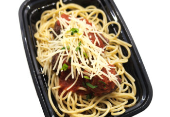 Italian Meatballs over Noodles